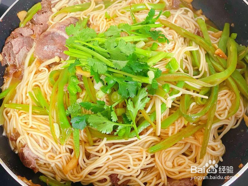 很随意的快手豆角焖面的做法