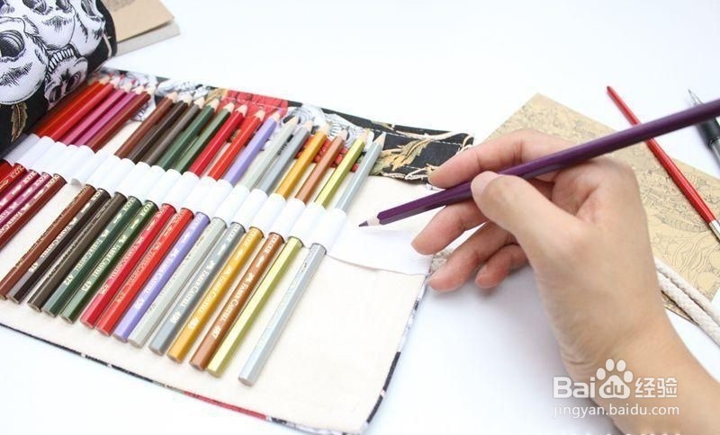 收纳彩铅的方法