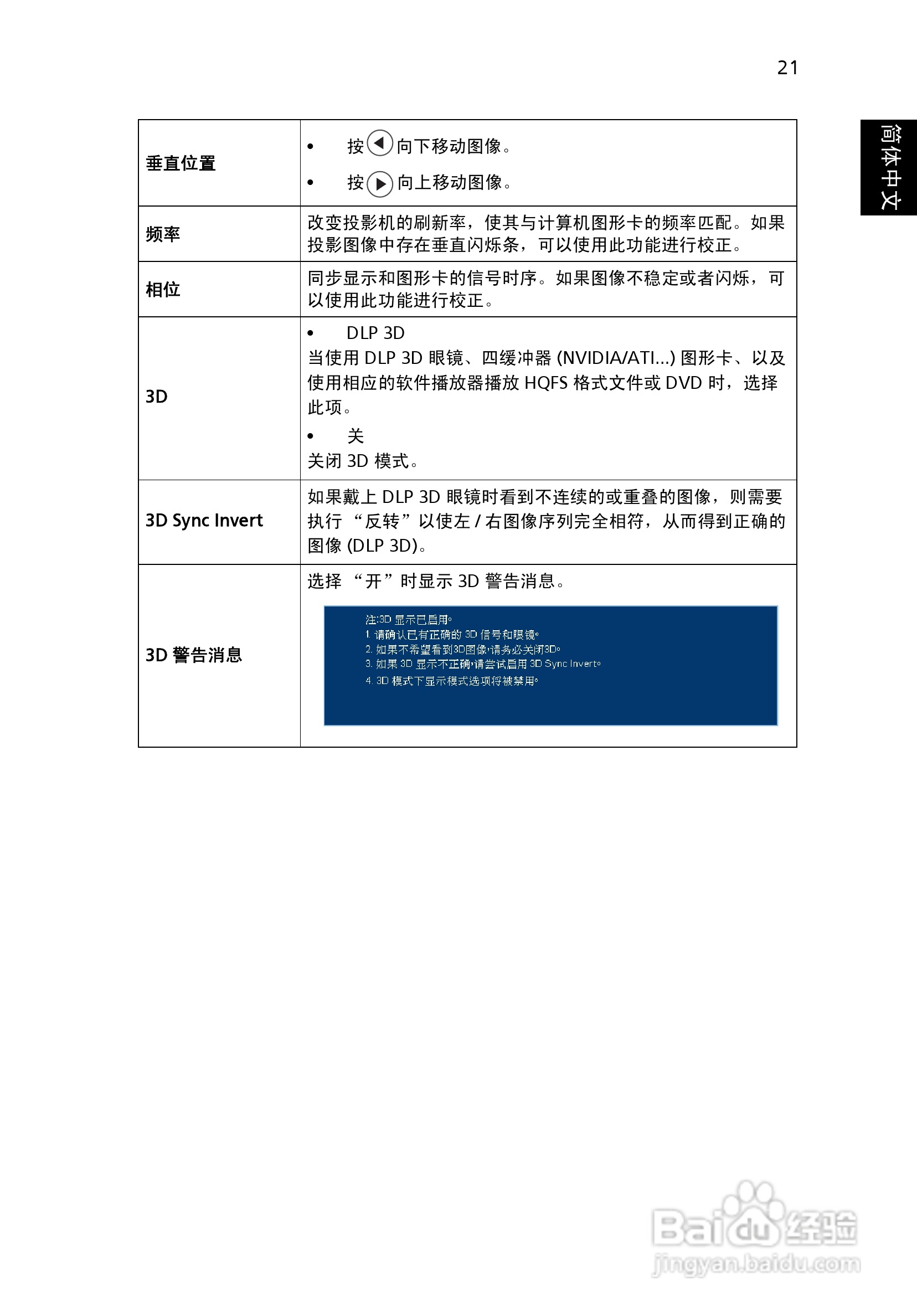 Acer S1110投影机使用说明书:[4]