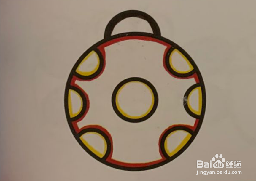 幼儿简笔画--七星瓢虫