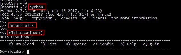 Linux下自然语言处理的环境搭建