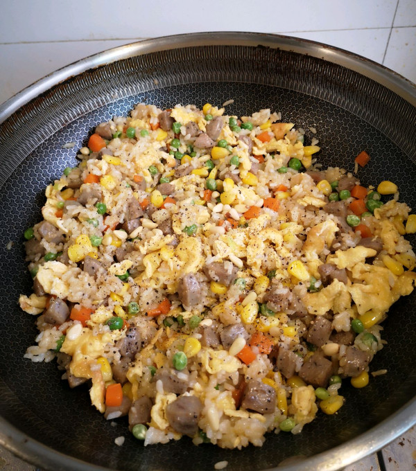 愛心松仁蛋炒饭
