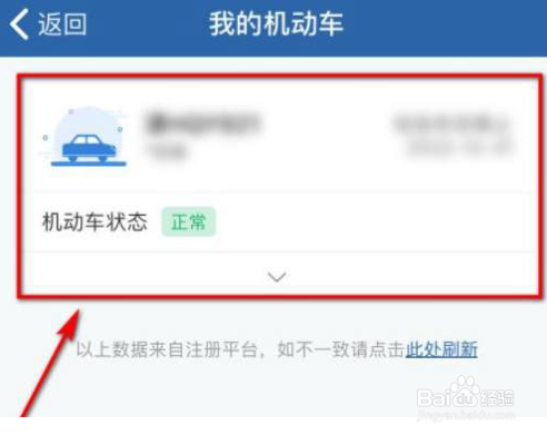 交管12123电子免检标志在哪看