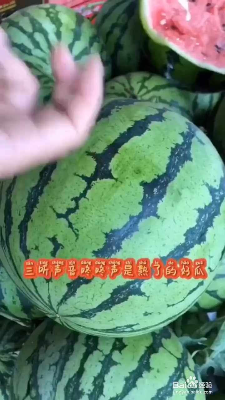 如何挑选西瓜