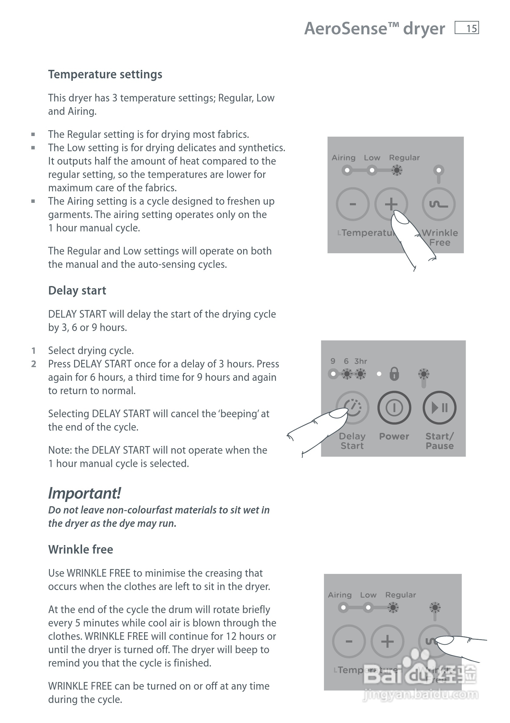 斐雪派克DE40F56A洗衣机说明书:[2]