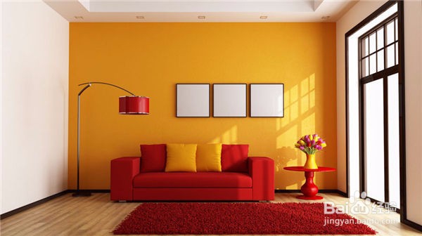 温暖橙色——装修风格
