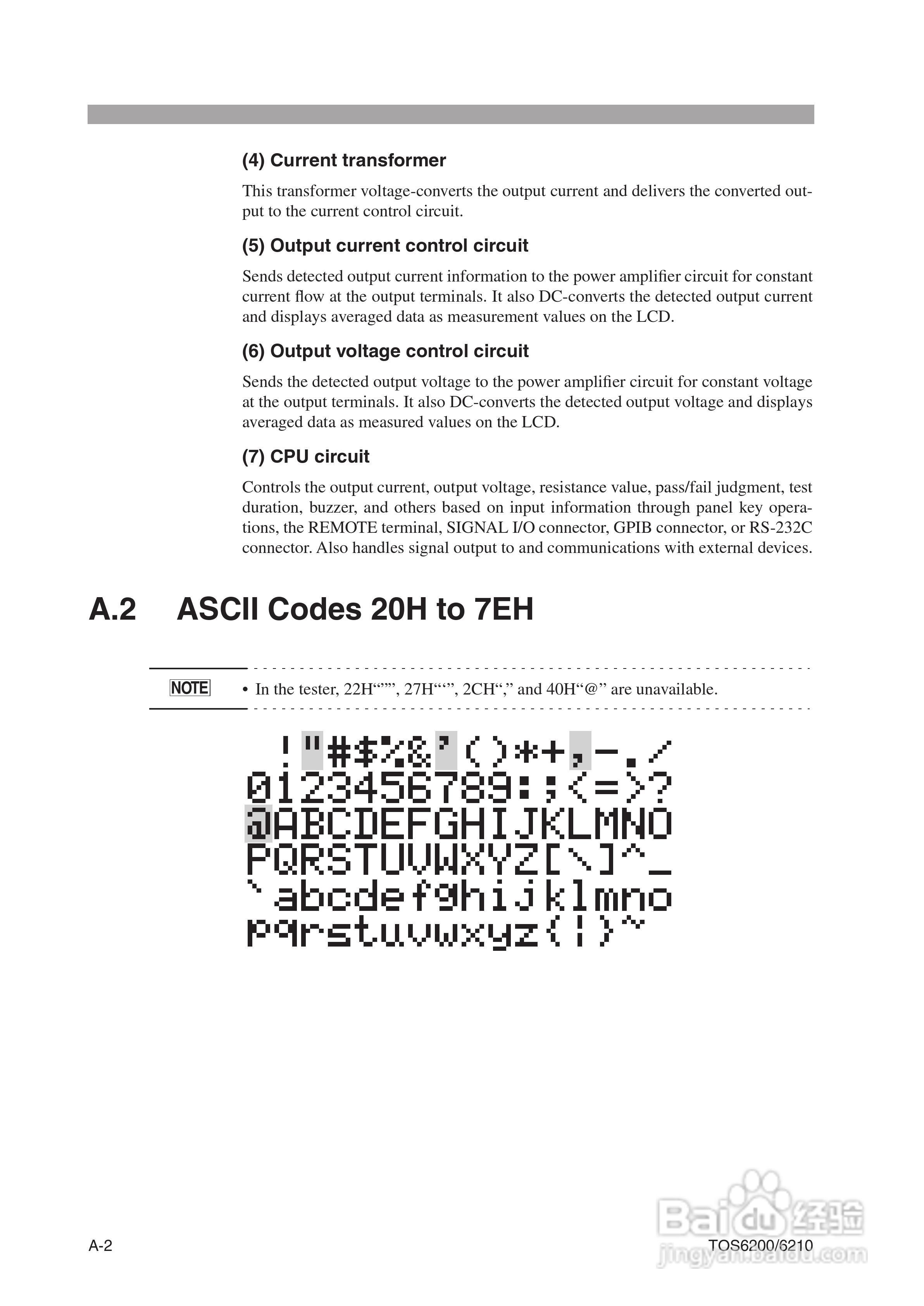 TOS6200/6210地线导通测试仪说明书:[15]