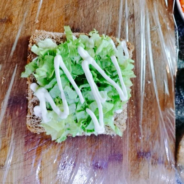 超级金枪鱼肉松三明治