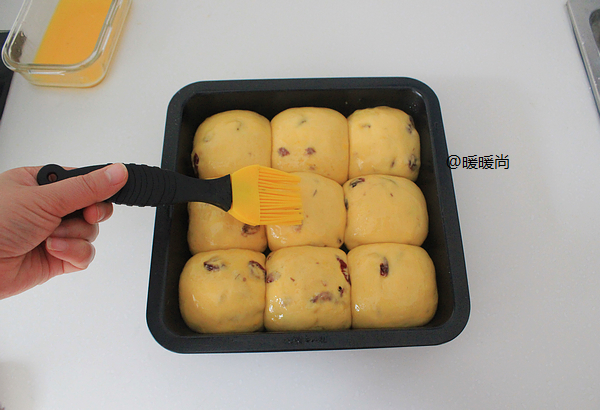 南瓜蔓越莓排包