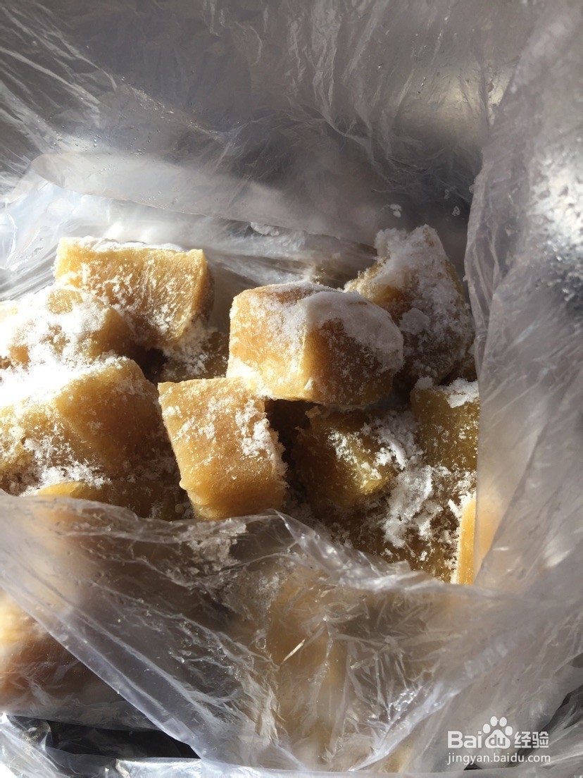 怎么用冰箱制作冻豆腐