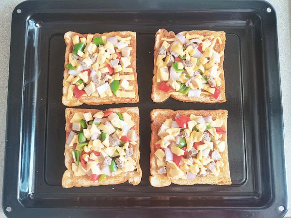 牛肉芝士烤土司