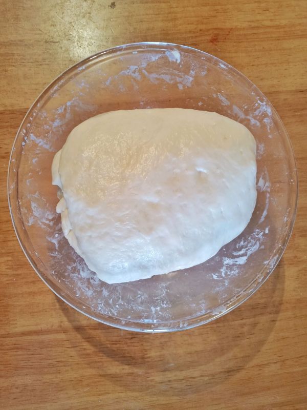 奶黄馅节日面包