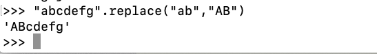 python中常见的字符串方法