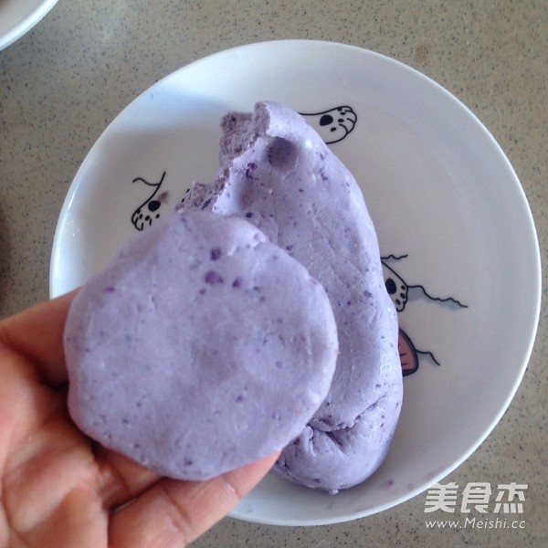 紫薯夹心饼的做法