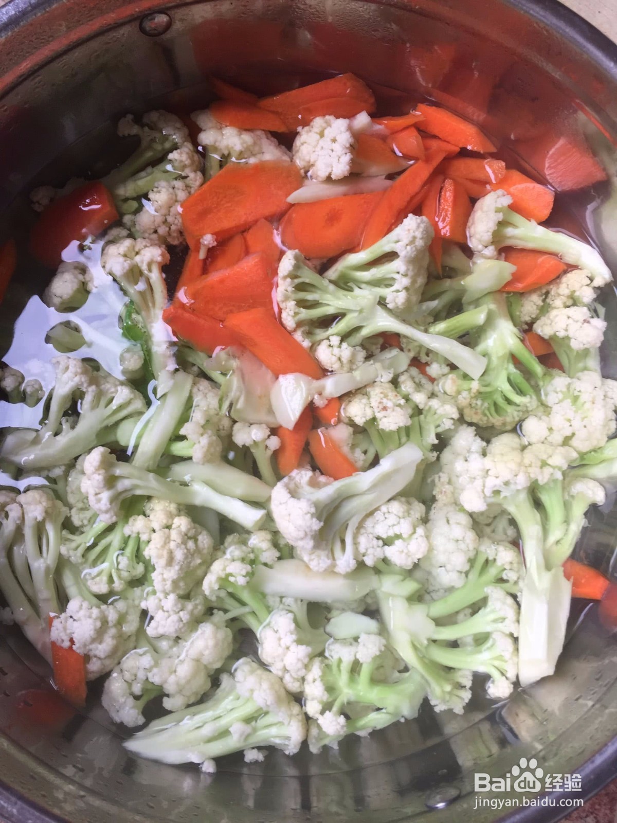 火腿花椰菜的做法