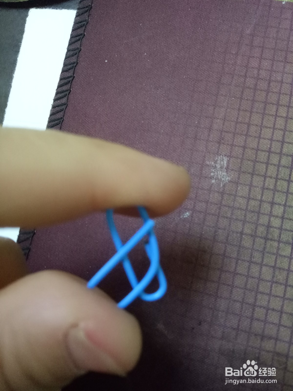 手工——回形针折爱心
