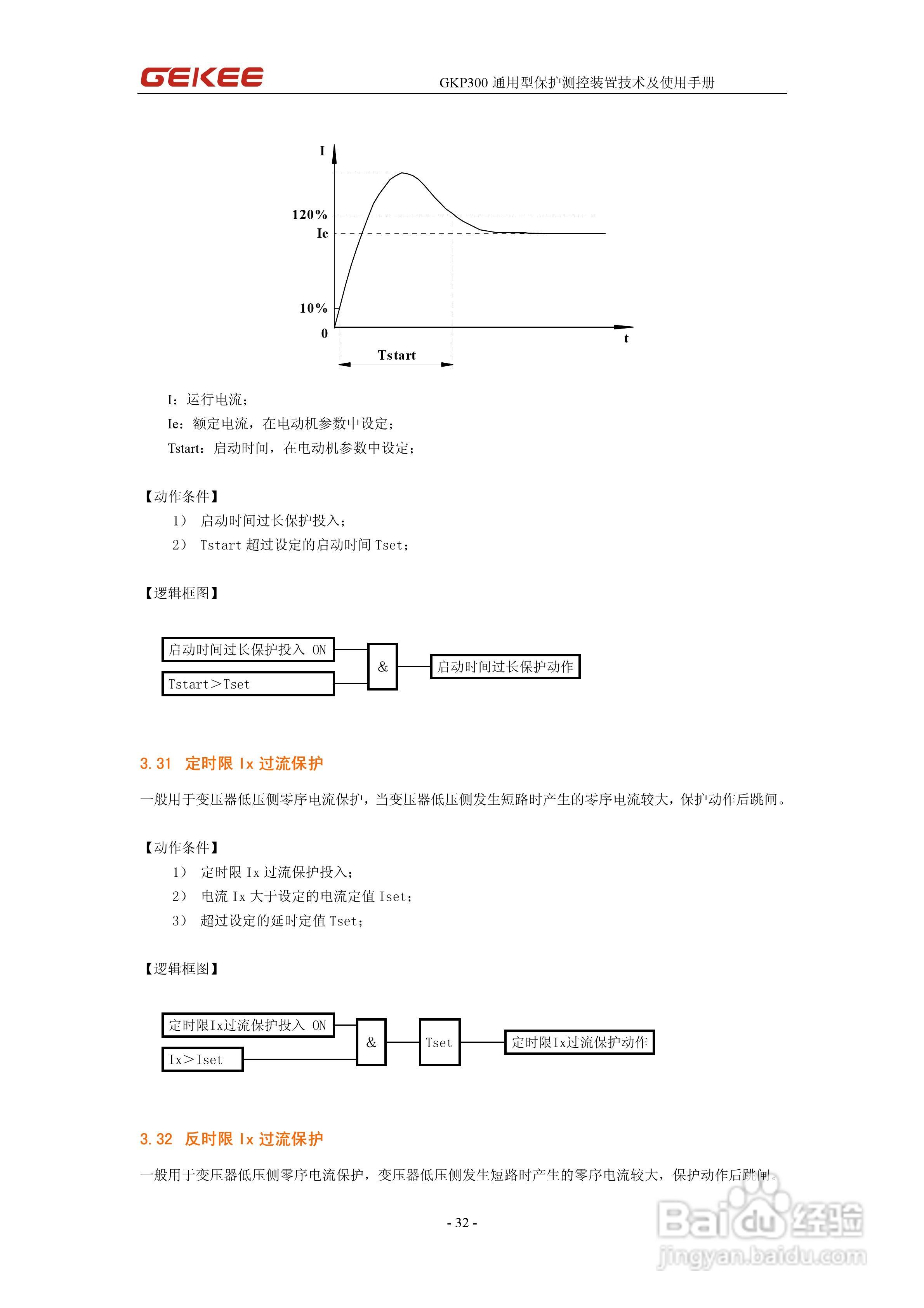 知淇电力GKP300微机保护装置使用手册:[4]