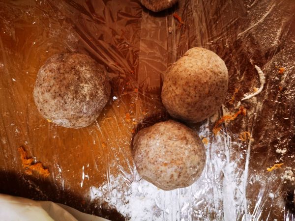 黑麦肉松豆沙华夫饼