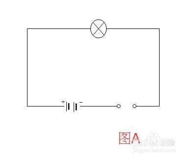 word文档如何画手电筒电路图？