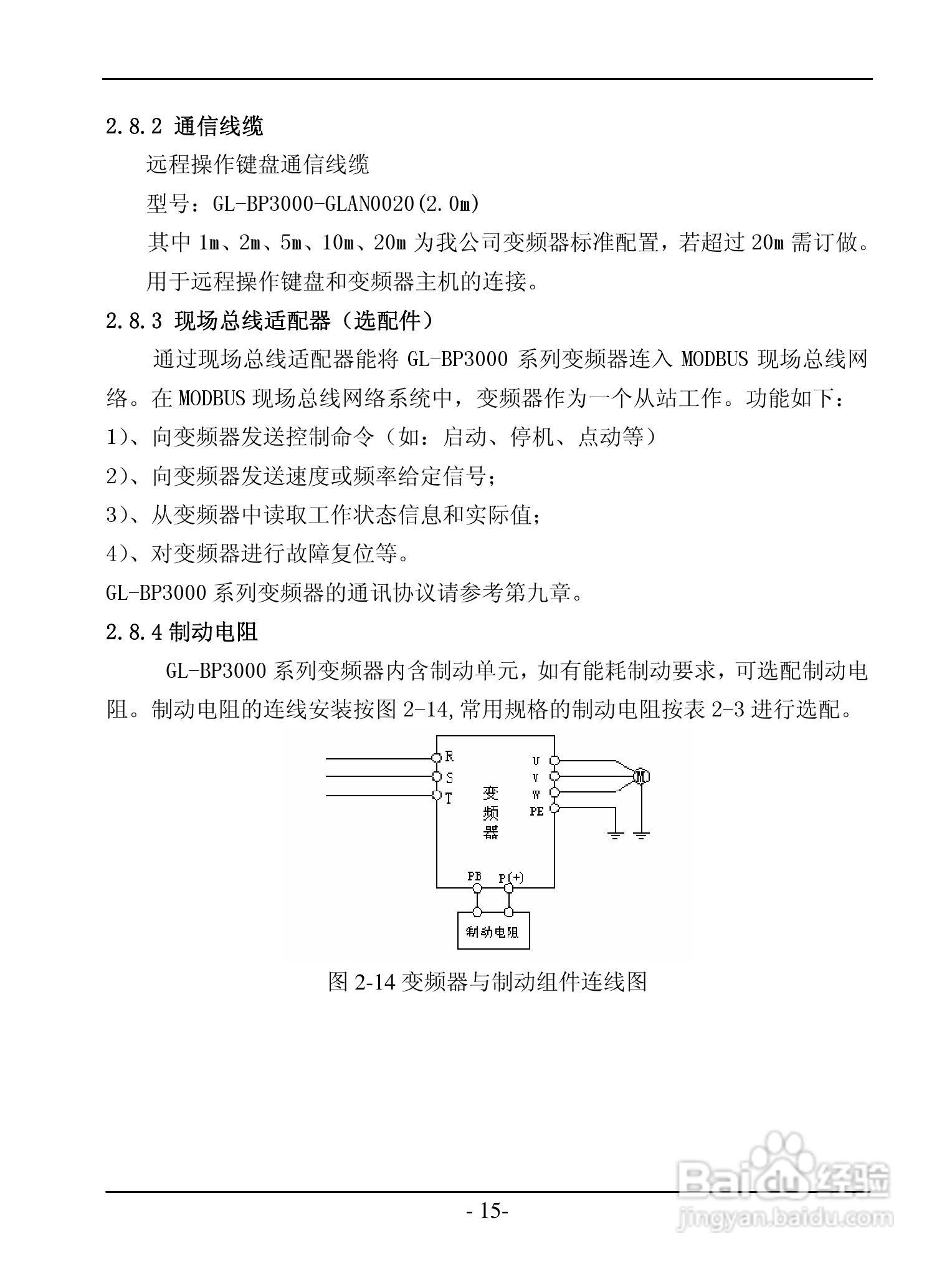 GL-BP3000系列变频调速器说明书:[2]