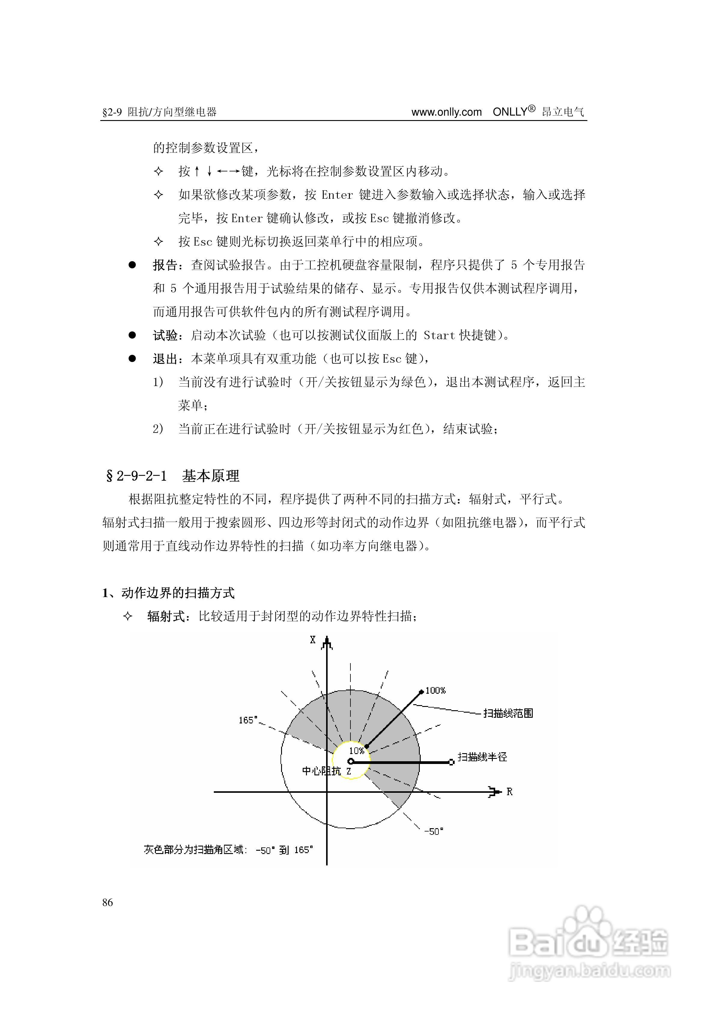 昂立ONLLY系列微机型继电保护测试系统用户手册:[10]