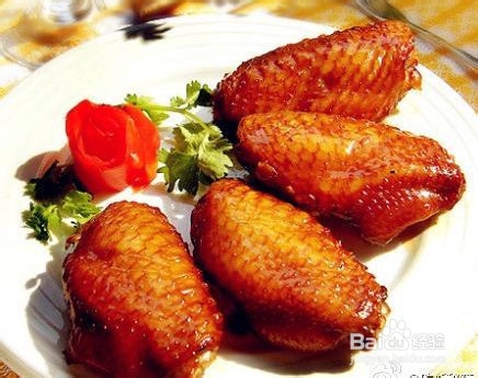 香辣蜜汁烤鸡翅