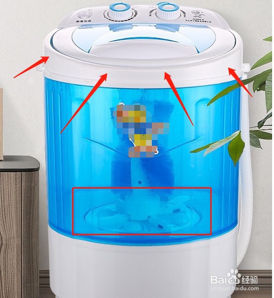 洗鞋机鞋子怎么摆