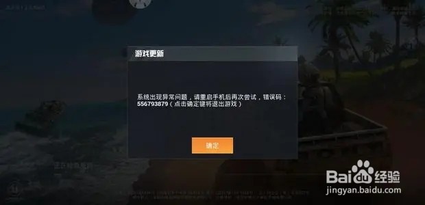 和平精英鉴权失败解决方案