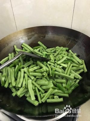 食补养生干煸四季豆的做法