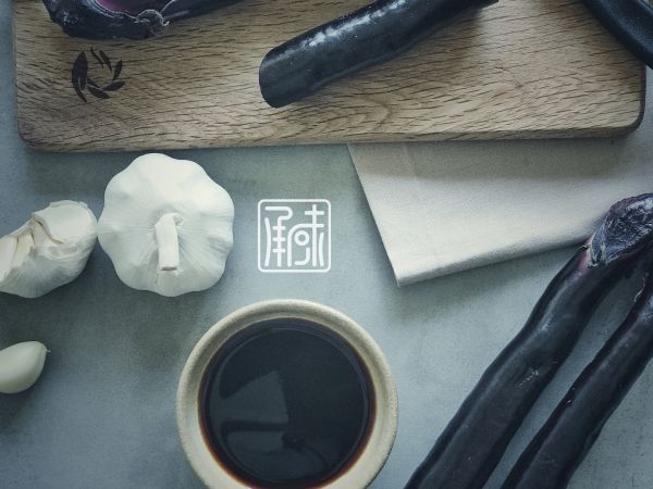 青柠薄荷手撕蒜茄子