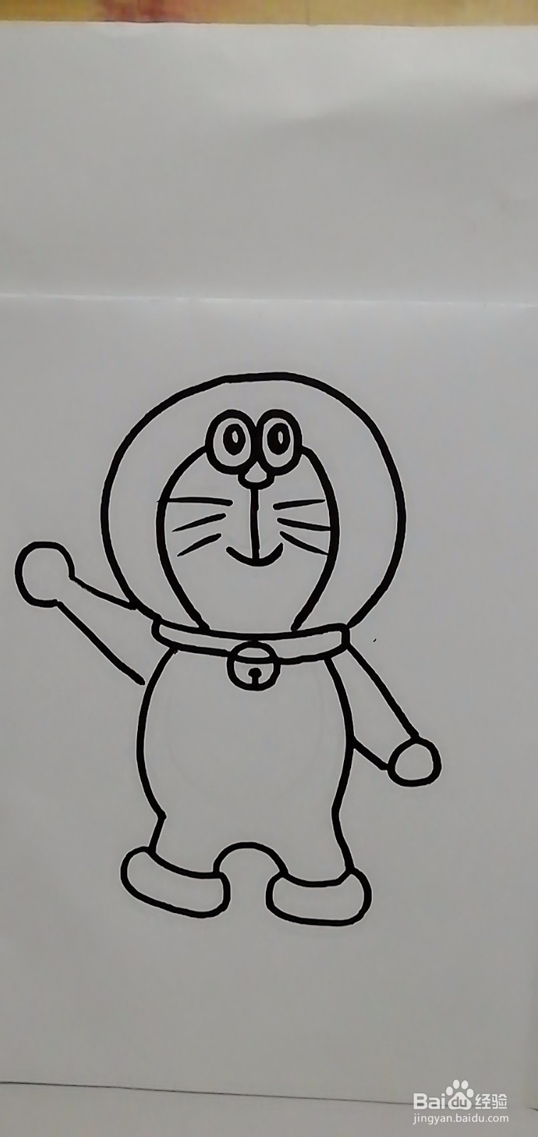 儿童简笔画教程怎么画机器猫