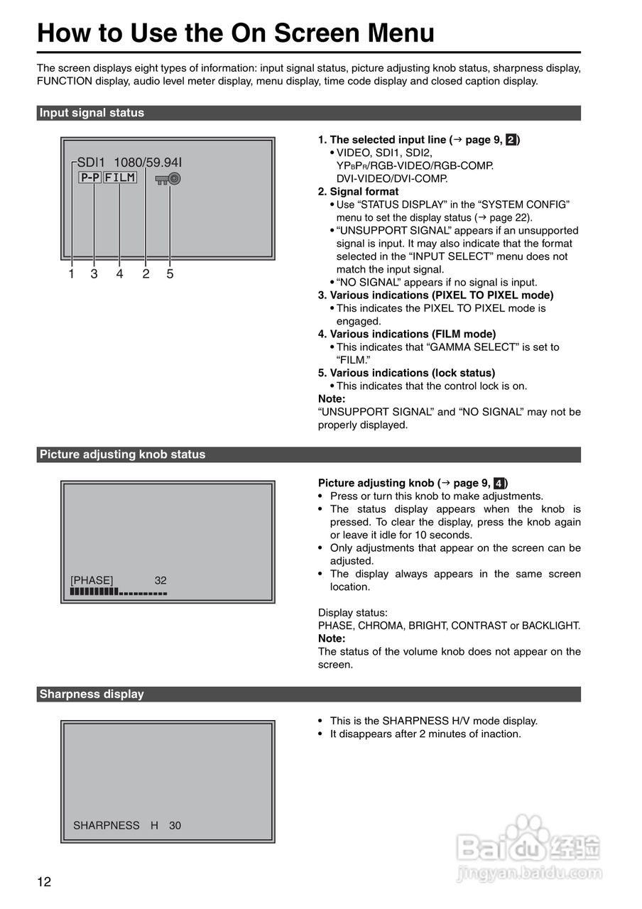 松下BT-LH1760显示器操作手冊:[2]
