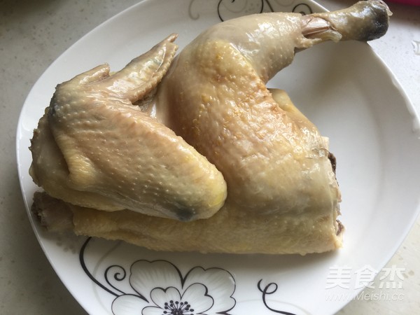 糟香三黄鸡的做法