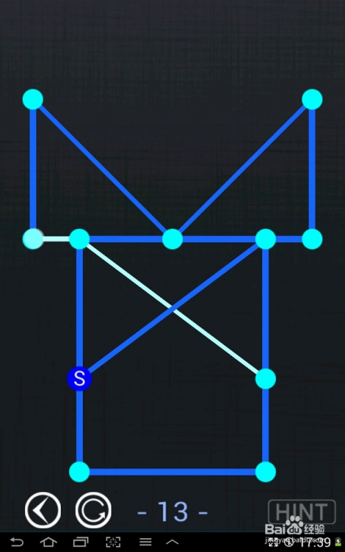 一筆畫blue world全部攻略:[3]第11～15關