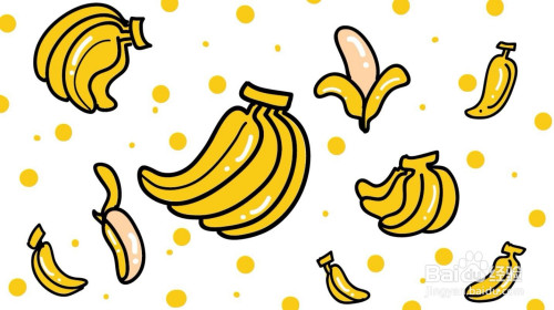 好久不见#可爱的香蕉简笔画