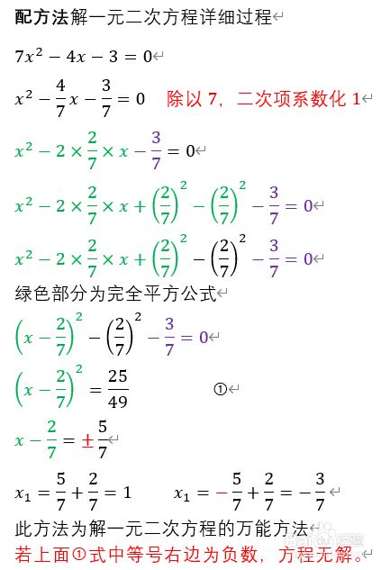 一元二次方程几种解法 百度经验 一元二次方程几种解法 百度经验