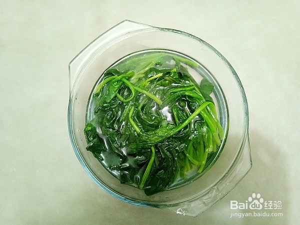 菠菜拌扇贝做法