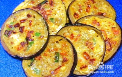 不一样的网红肉沫茄子饼