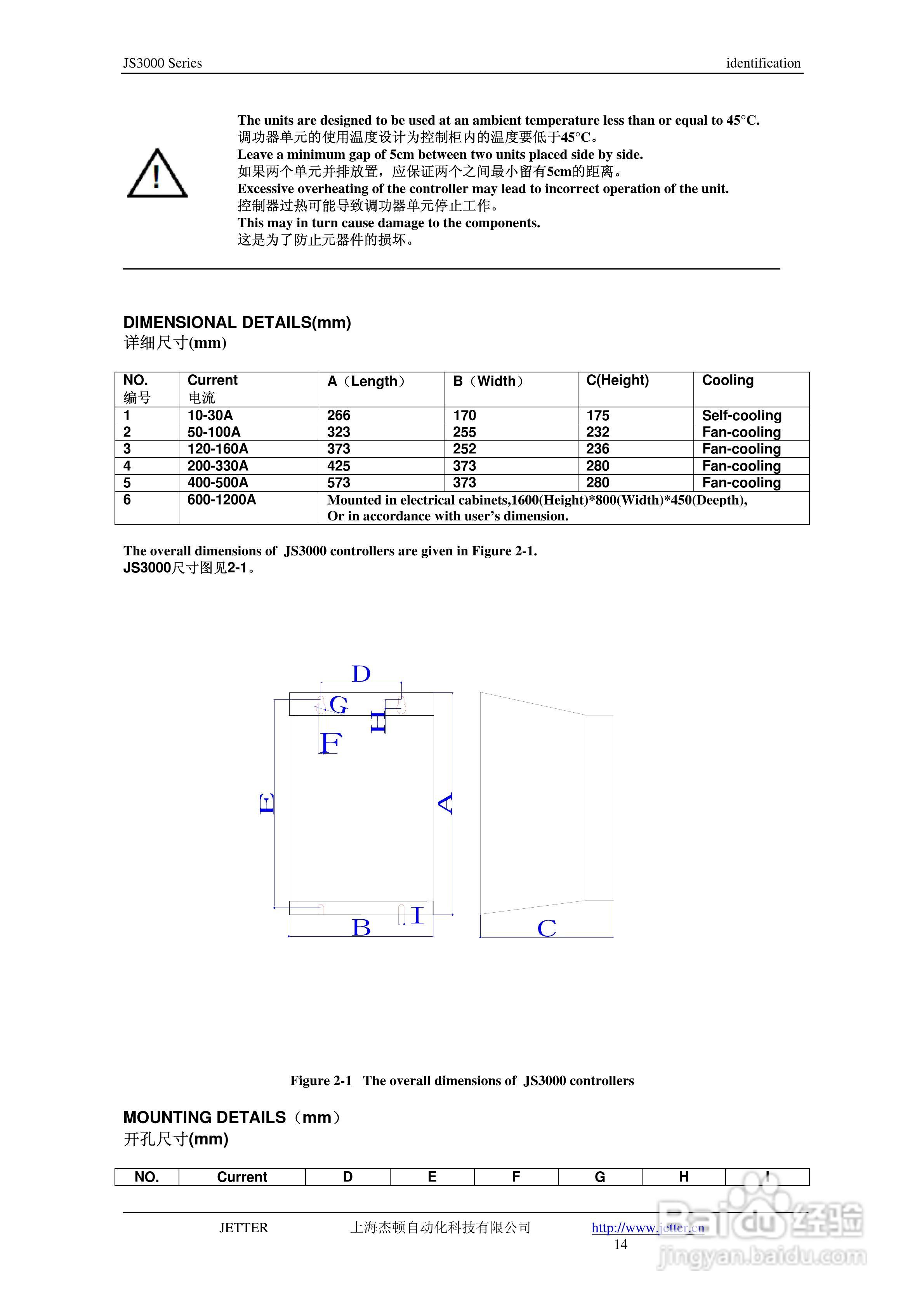 JETTER 数字功率控制器JS3000三相负载控制用户手册:[2]