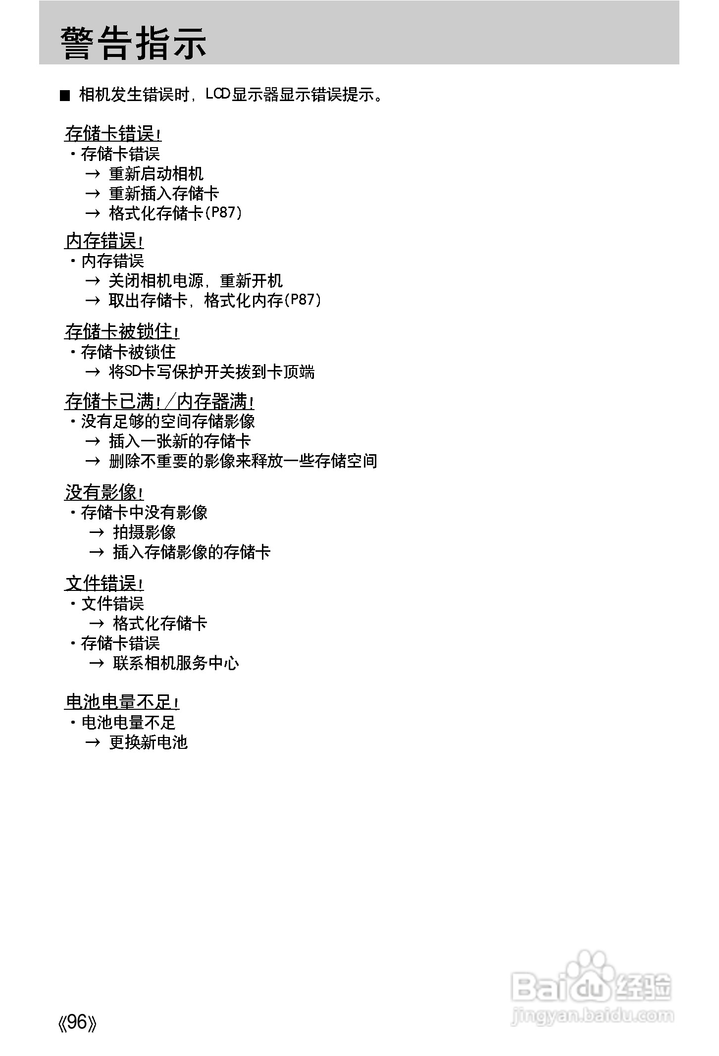 三星A502数码相机使用说明书:[10]