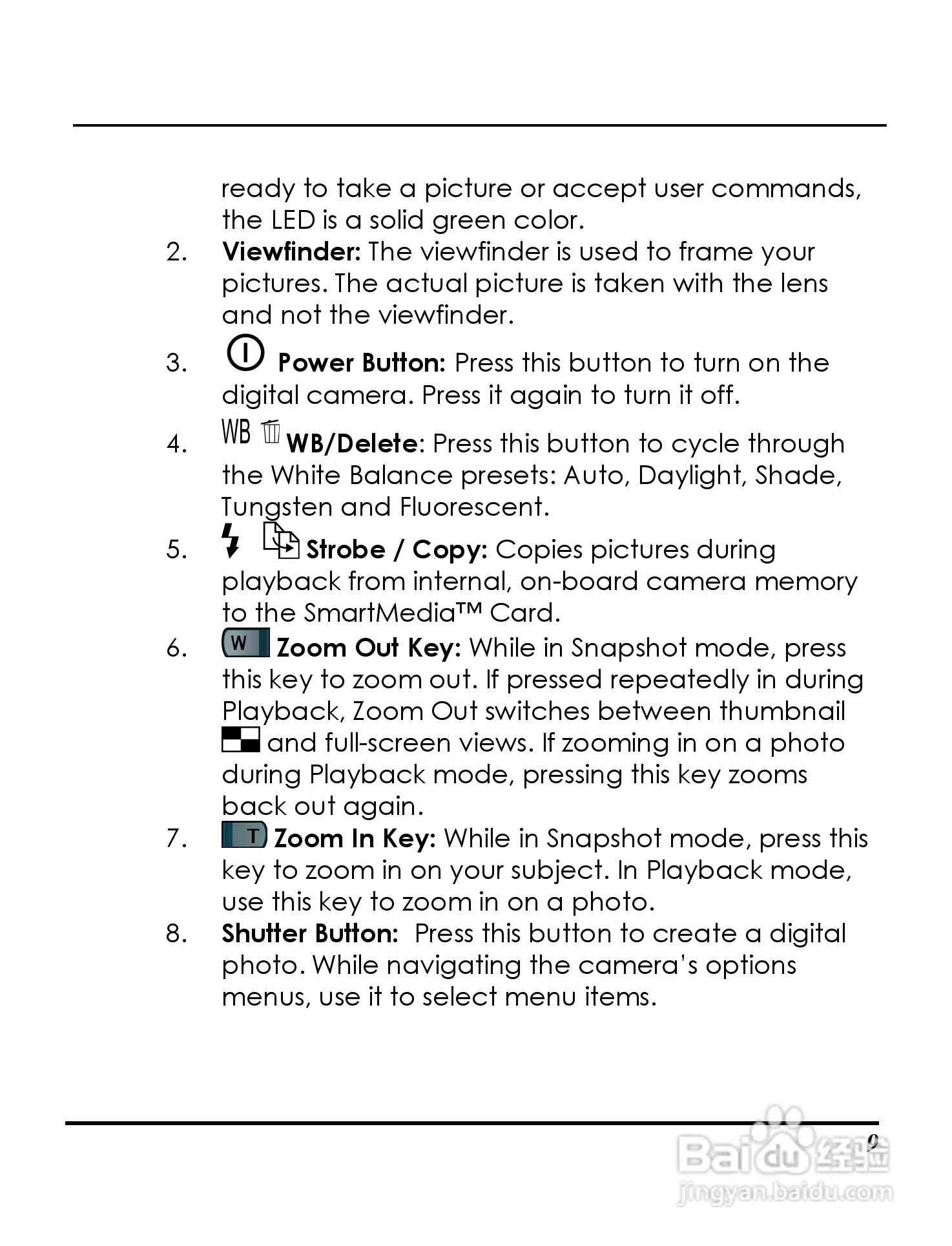 Rollei D20型数码相机说明书:[2]