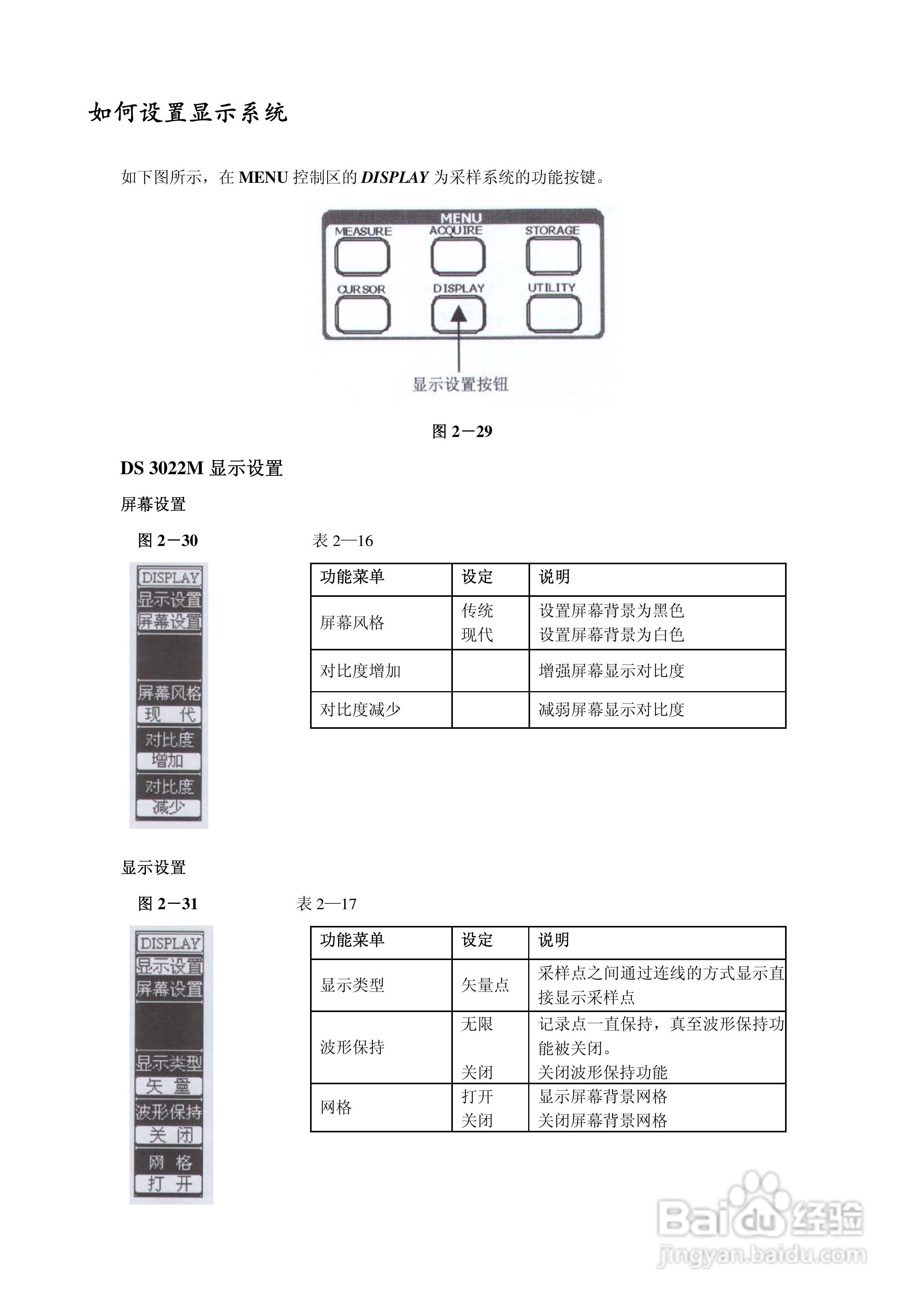 DS3022M 数字存储示波器使用说明书:[4]