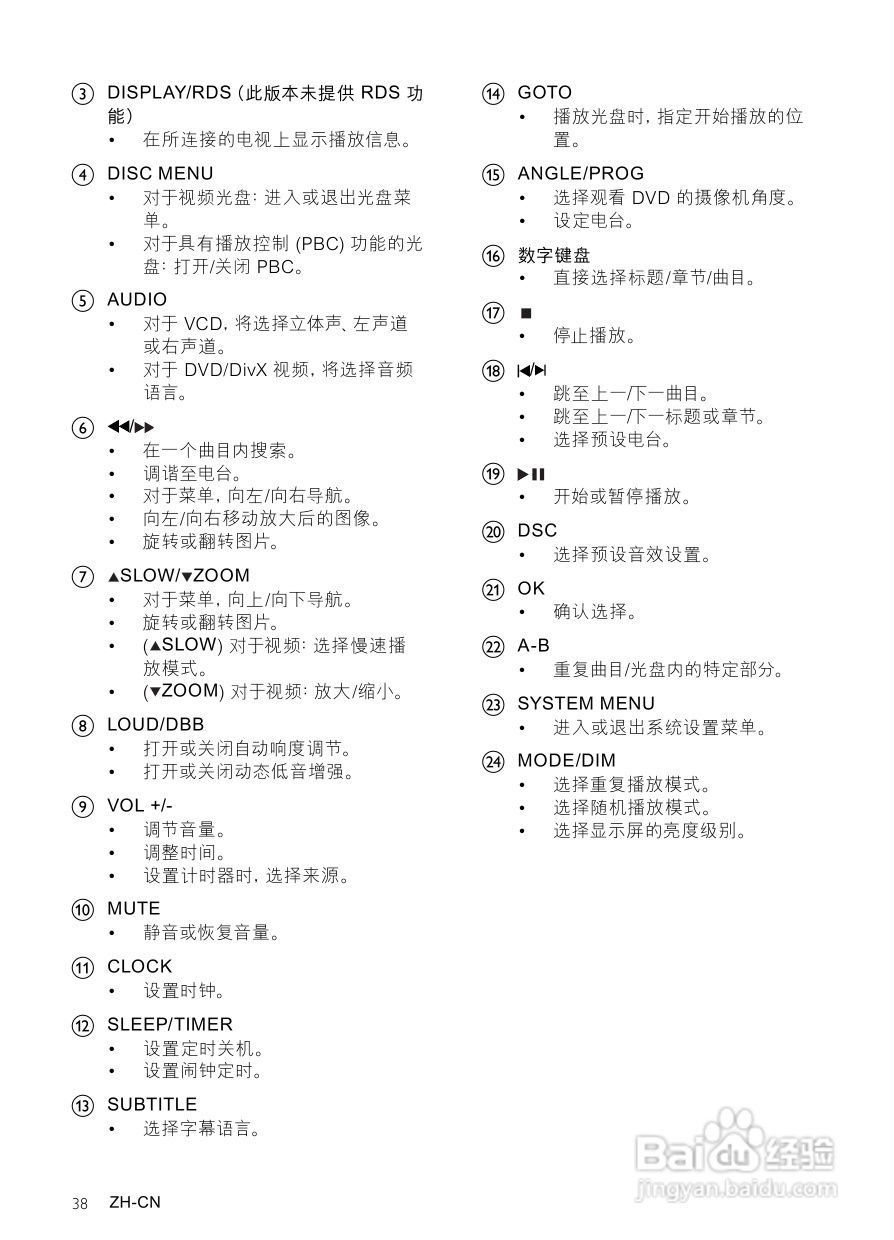 飞利浦MCD302/93 DVD微型影院使用说明书:[1]
