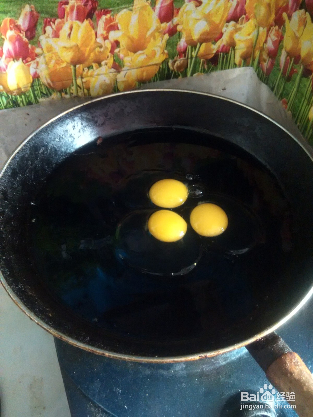 婆婆丁炒鸡蛋