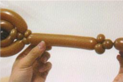 魔法气球造型系列之气球卡通流浪歌手（下）