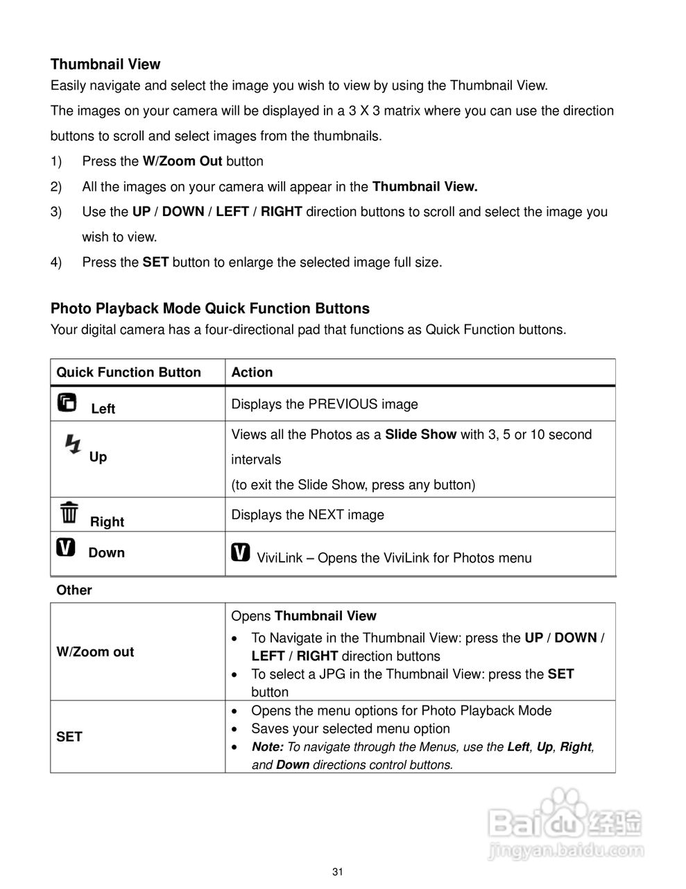 威达ViviCam F536数码相机使用说明书:[4]