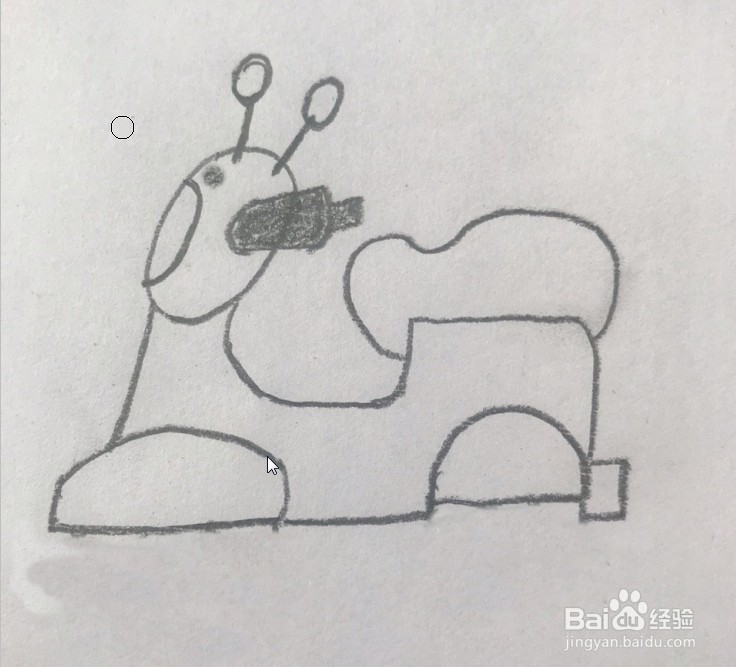 【简笔画】电动车的分步画法