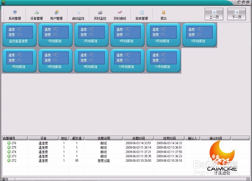 基于工业级DTU药房温湿度综合监控方案