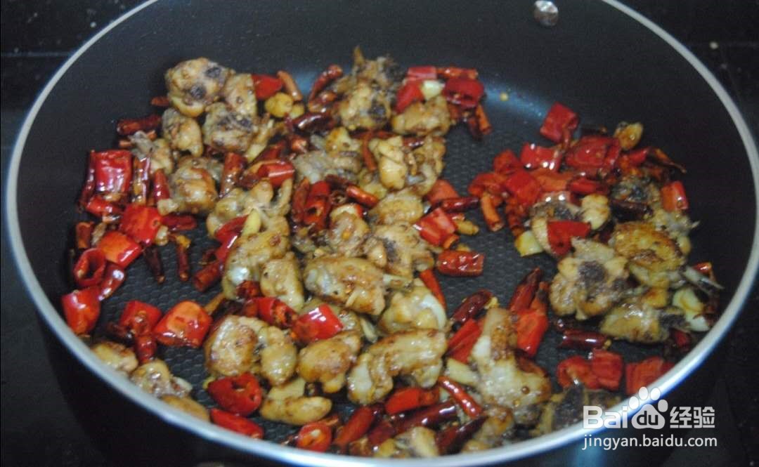 爆炒辣子鸡块