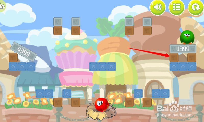 小游戏泡泡鸟历险记4第9关